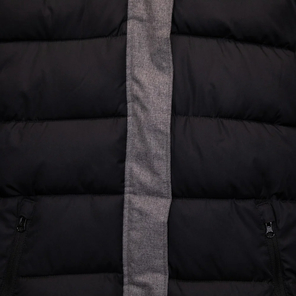 Girls Under Armour Gigi Cold Gear black faux fur hood puffer jacket-XL